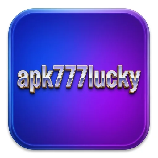 apk777lucky Logo - Resmi